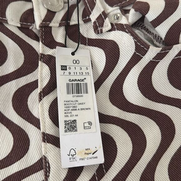 Garage Retro 70s Groovy pants NWT - Picture 7 of 9